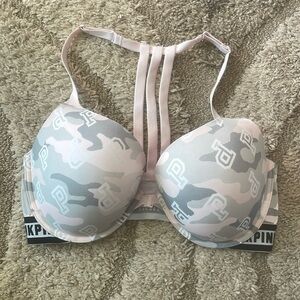 36DD Pink Victorias Secret Wear Everywhere Push-Up